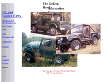 Tablet Screenshot of goldenhawkjeep.com